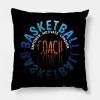 Empower Motivate Conquer Basketball Coach Sports S Throw Pillow Official Coach Gifts Merch