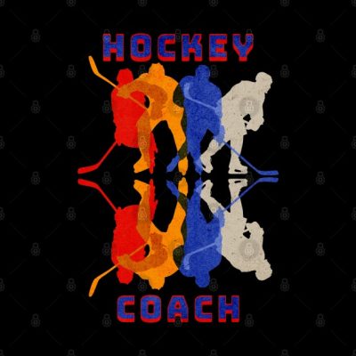 Hockey Coach Sports Lover Ice Hockey Team Tapestry Official Coach Gifts Merch