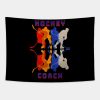 Hockey Coach Sports Lover Ice Hockey Team Tapestry Official Coach Gifts Merch