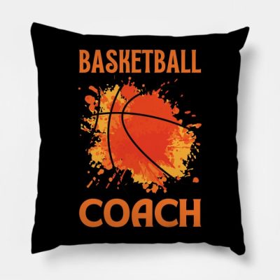 Basketball Coach Throw Pillow Official Coach Gifts Merch