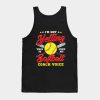 Im Not Yelling This Is Just My Softball Coach Voic Tank Top Official Coach Gifts Merch