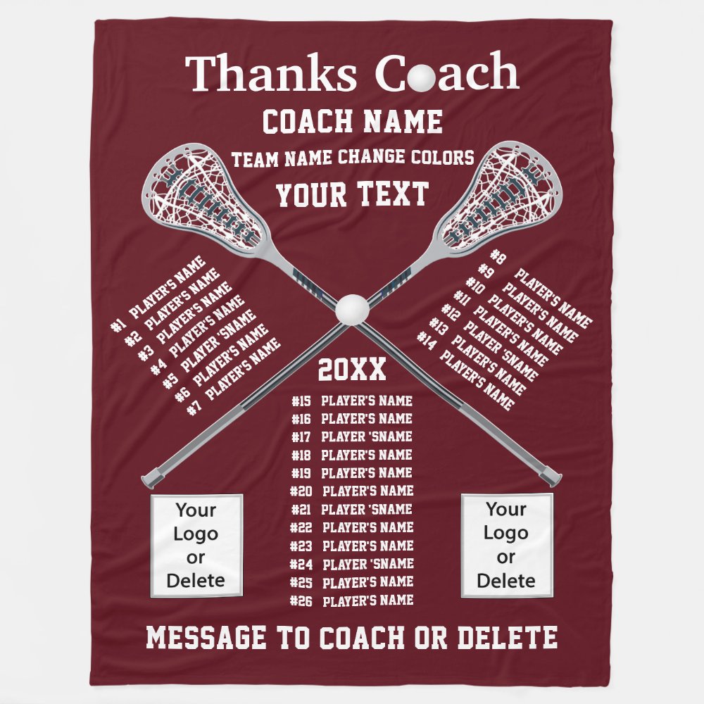 all players names lacrosse coach gift ideas fleece blanket r36532a65b07140ebad1a07e8d9fe6f82 zkij0 1000 - Coach Gifts