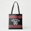 black and red sports jersey custom name number tote bag r51cbd5554e6144058ab5a6abd0a10d51 6kcf1 1000 - Coach Gifts