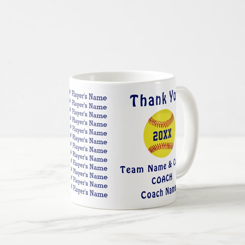 customizable softball coach gift ideas all players coffee mug r9f20edced5cf471f979def0bd2e5bbe2 kz9aa 1000 - Coach Gifts