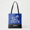 cute cheer coach personalized royal blue and black tote bag r75a4b5aa8a3449eb858f3c2b0870a451 6kcf1 1000 - Coach Gifts