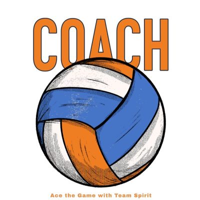 Volleyball Coach Ace The Game With Team Spirit Tote Bag Official Coach Gifts Merch