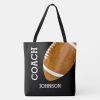 football coach vintage retro football personalized tote bag r22c013b85b16402ca4050e16a7892a7d 6k49p 1000 - Coach Gifts
