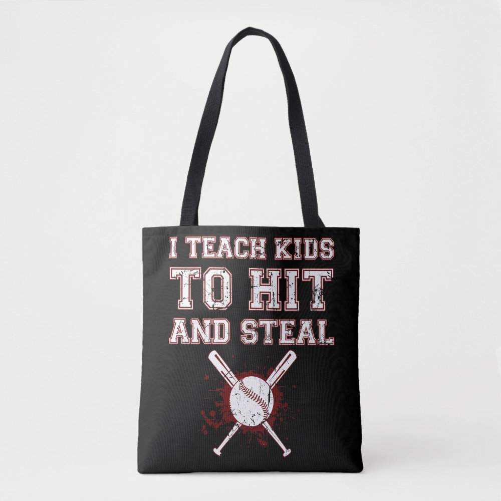 i teach kids to hit and steal baseball coach gif tote bag rea6d3fcbb06a475cb122bb808c3d9b32 6kcf1 1000 - Coach Gifts
