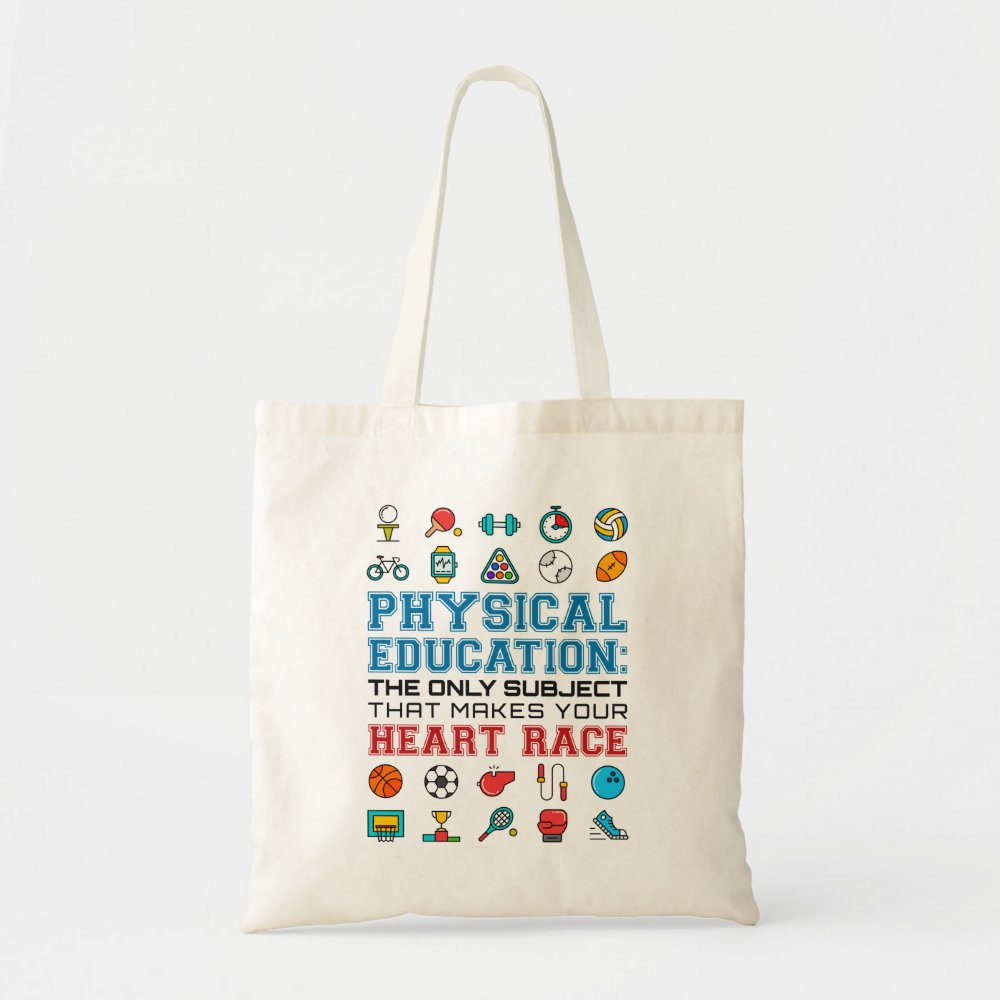 pe teacher phys ed gym coach heart race tote bag rce880fa33ee849129aa17cb62deb95e4 v9w6h 8byvr 1000 - Coach Gifts