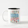 pe teacher phys ed gym coach heart race two tone coffee mug r46378c52299647e980ca628f6aa11707 x7j1m 8byvr 1000 - Coach Gifts