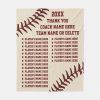 personalized baseball coach gifts players names fleece blanket rfab742bc4e1047feb82c68f24a1ba148 zke88 1000 - Coach Gifts