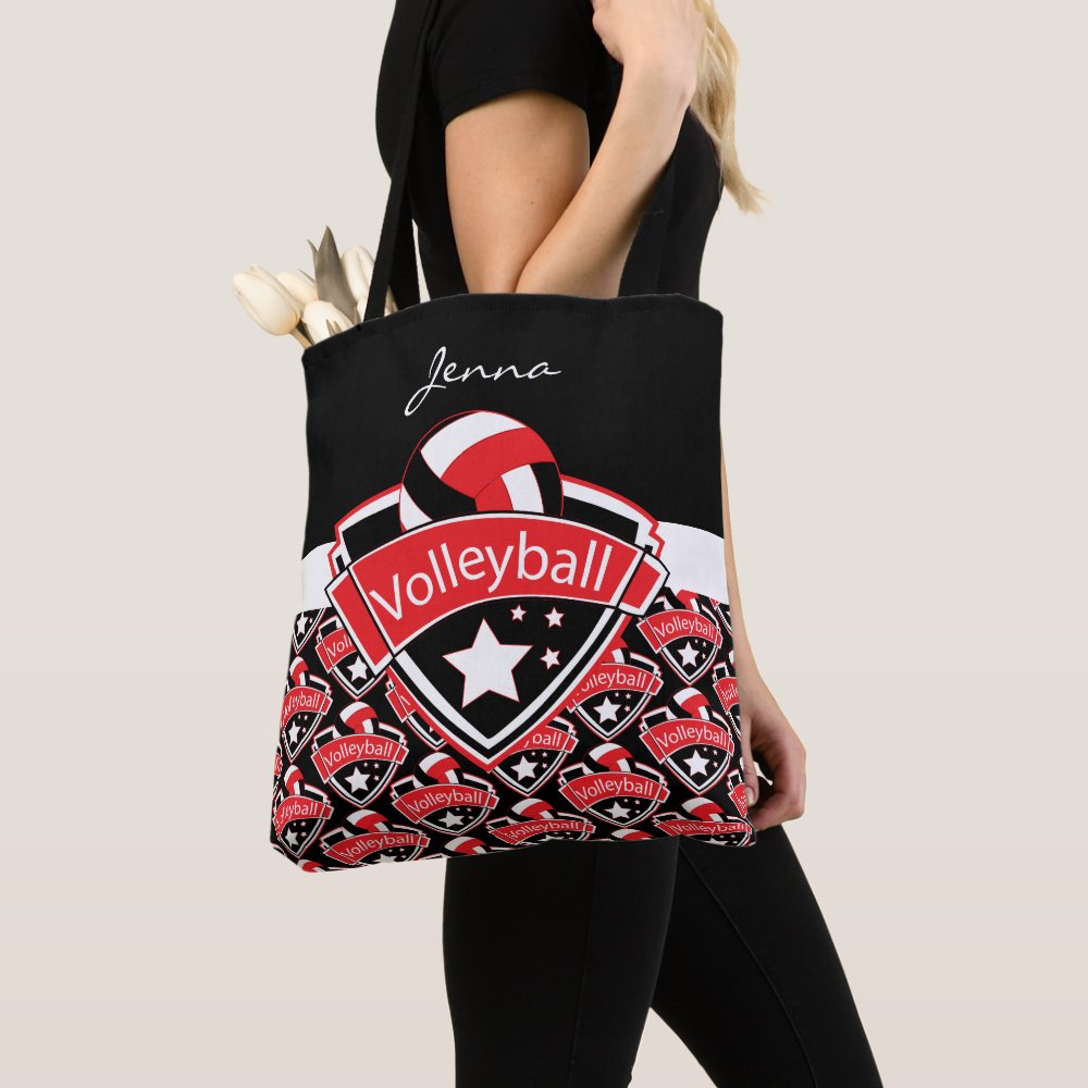 red sport volleyball diy text tote bag r0ef58d4db037438bbabb9c70a66ea692 eehl5 8byvr 1000 - Coach Gifts