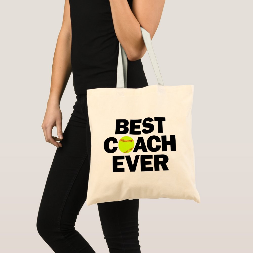 softball best coach ever sweet fastpitch sports tote bag r052b42710578493e9b44bd703e4077ec eeyzp 8byvr 1000 - Coach Gifts
