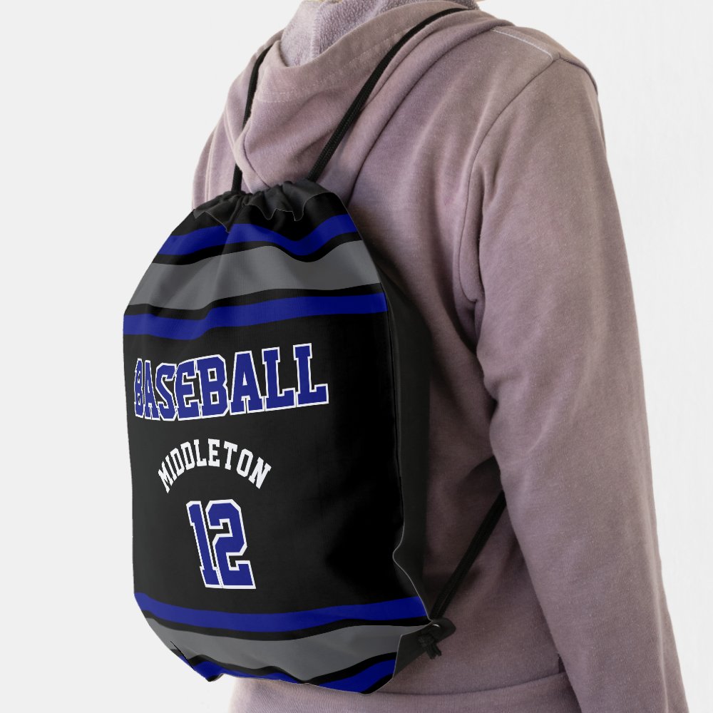 sport ball create your own blue black gray bac drawstring bag r37e9e95af37d4e53b7b6dd217fa4c293 qwkt5 1000 - Coach Gifts