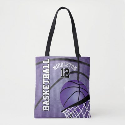 sport basketball diy text purple tote bag r95bfd525887c4804bd12d426a4971826 6kcf1 1000 - Coach Gifts