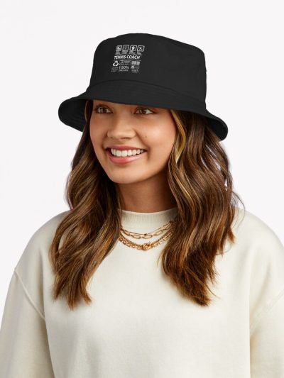 Tennis Coach - Multitasking Bucket Hat Official Coach Gifts Merch