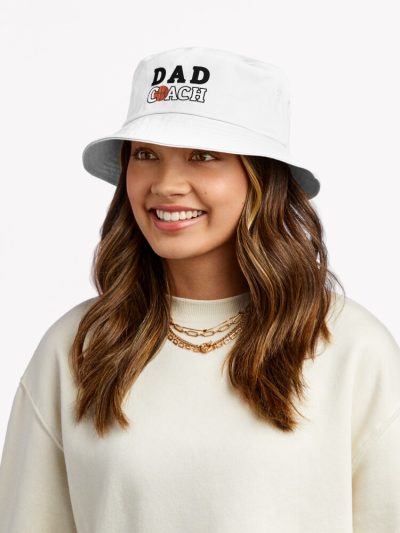 Dad Coach Basketball Bucket Hat Official Coach Gifts Merch