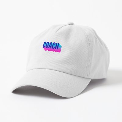 Coach With Long Gradient Shadow Cap Official Coach Gifts Merch