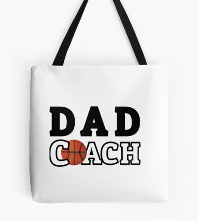 Dad Coach Basketball Tote Bag Official Coach Gifts Merch