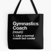 Gymnastics Coach Funny Definition Trainer Gift Design Tote Bag Official Coach Gifts Merch