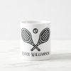 tennis theme coach monogrammed name coffee mug re815c93e120c416b82b98791fc0d7ea4 x7jg5 8byvr 1000 - Coach Gifts