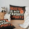 Basketball Is My Favorite Season Sport Funny,Basketball ,Basketball Heartbeat ,Basketball Heart,Basketball Coach,Basketball Player,Basketball Lover Throw Pillow Official Coach Gifts Merch