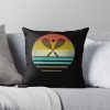 Retro Vintage Squash Coach Player Team Racket Ball Gift Throw Pillow Official Coach Gifts Merch