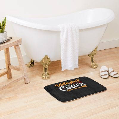 Volleyball Coach Bath Mat Official Coach Gifts Merch