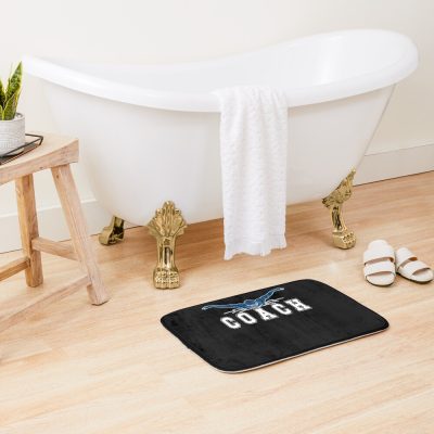 Swim Coach Gifts Swimming Coach Swim Coaching Bath Mat Official Coach Gifts Merch