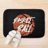 Basketball ,Basketball Heartbeat ,I Love Basketbal,Stay Active Never Give Up Basketball,Basketball Coach,Basketball Player,Mens Basketball,Basketball Lover Bath Mat Official Coach Gifts Merch