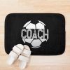 Soccer Coach Great Sports Coaching Bath Mat Official Coach Gifts Merch