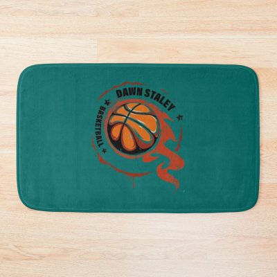 Basketball Coach Art Bath Mat Official Coach Gifts Merch