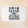 Best Swim Coach Swimming Coach Swim Coaching Bath Mat Official Coach Gifts Merch