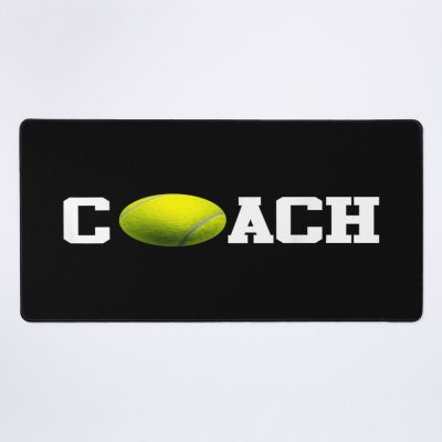 Tennis Coach Tennis Court Sports Trainer Instructor Gift Mouse Pad Official Coach Gifts Merch