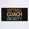 Softball Coach On Duty Ii Mouse Pad Official Coach Gifts Merch