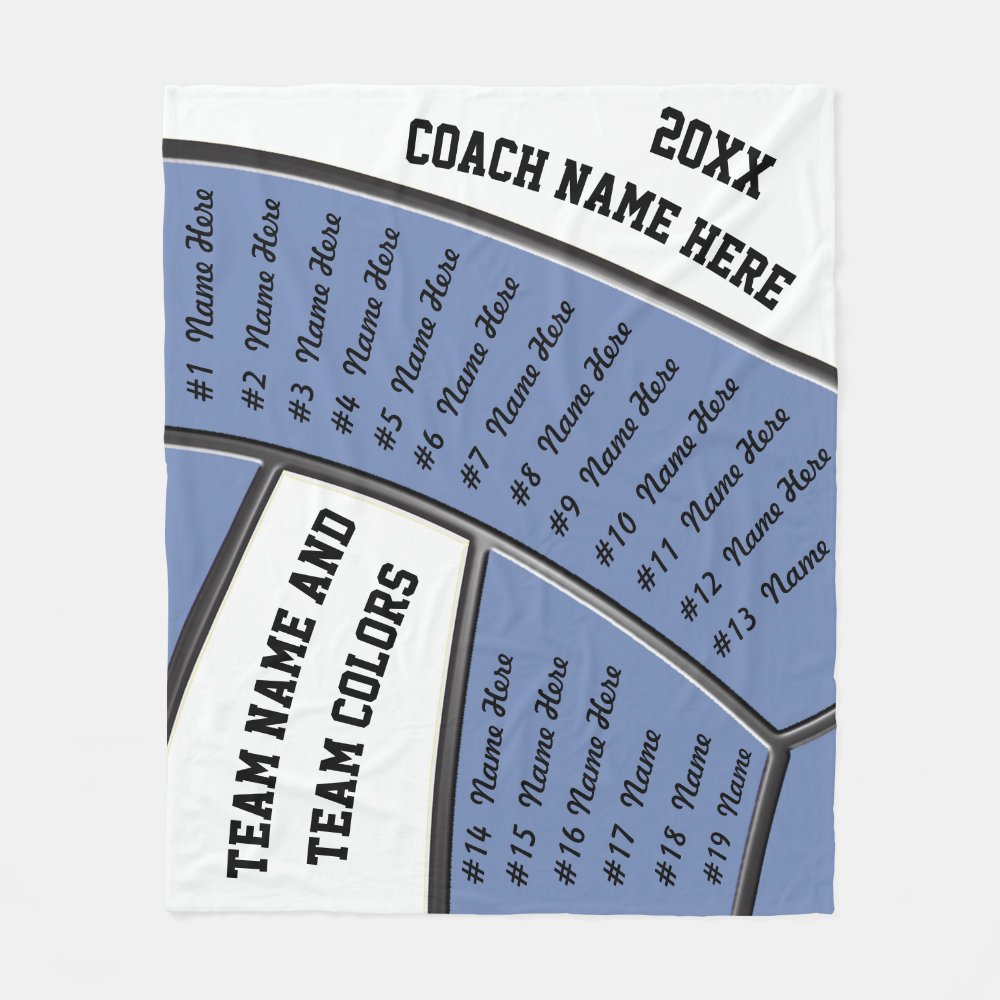 volleyball coach gift ideas with 23 text templates fleece blanket r91f4a734c6b4433db9102611208e054a zke88 1000 - Coach Gifts