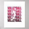 volleyball sports coach team player gifts poster rb29b0e8b363a40ca8eec568f25fdd638 wva 8byvr 1000 - Coach Gifts