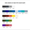 tank top color chart - Coach Gifts