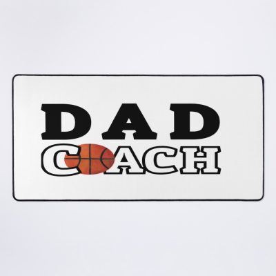 Dad Coach Basketball Mouse Pad