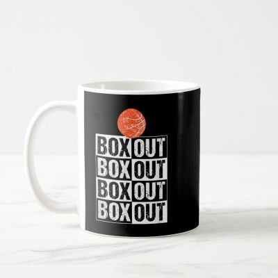 Funny Basketball Coach Gift Box Out Saying Coffee Mug